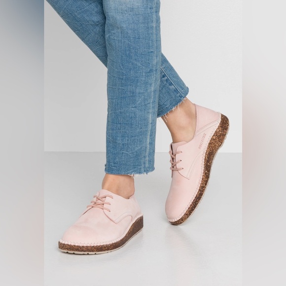 Birkenstock Shoes - Birkenstock Gary Pink Oxfords Size 38